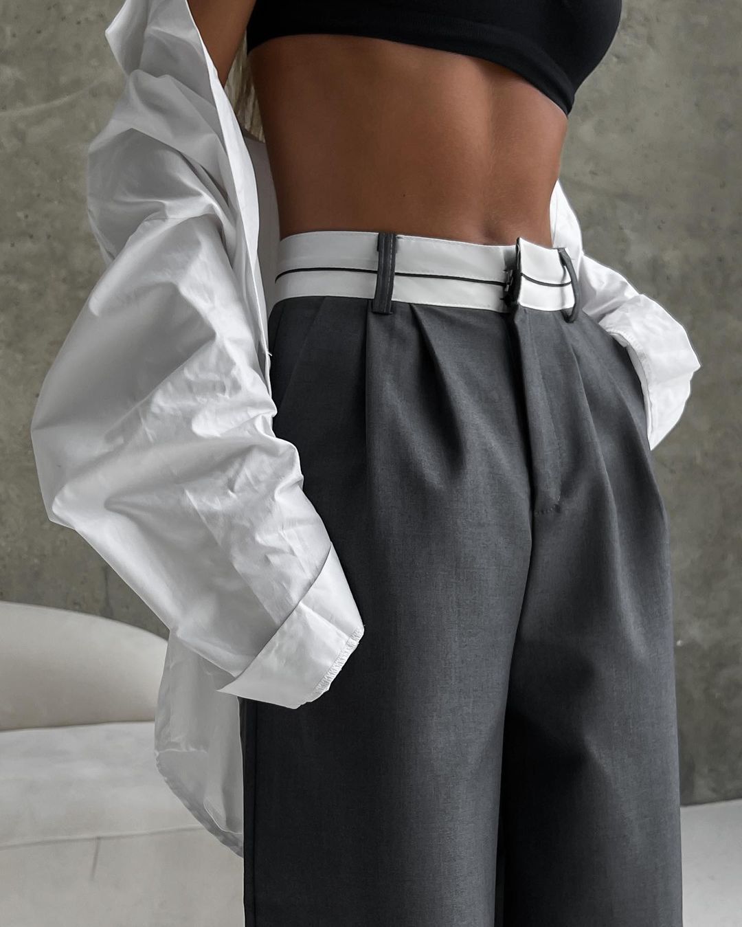 Chic High-Waisted Wide Leg Pants