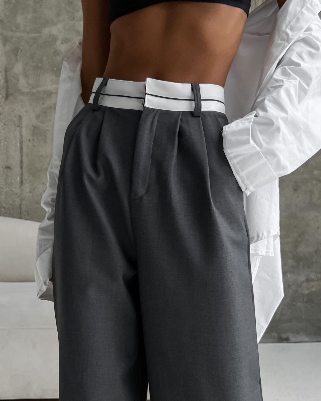 Chic High-Waisted Wide Leg Pants
