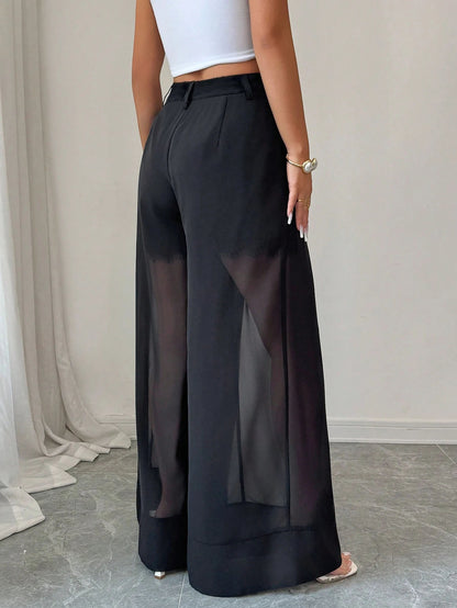 Relaxed Straight Leg Pants