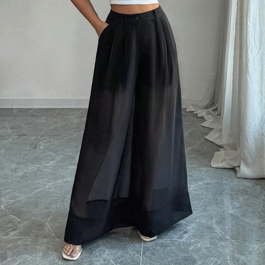 Relaxed Straight Leg Pants